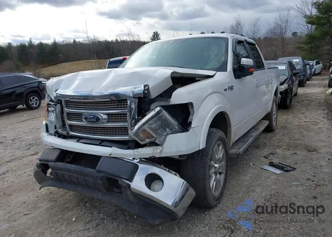 2012 Ford F-150 Lariat z USA, uszkodzony, nr VIN 1FTFW1EF6CFC28324